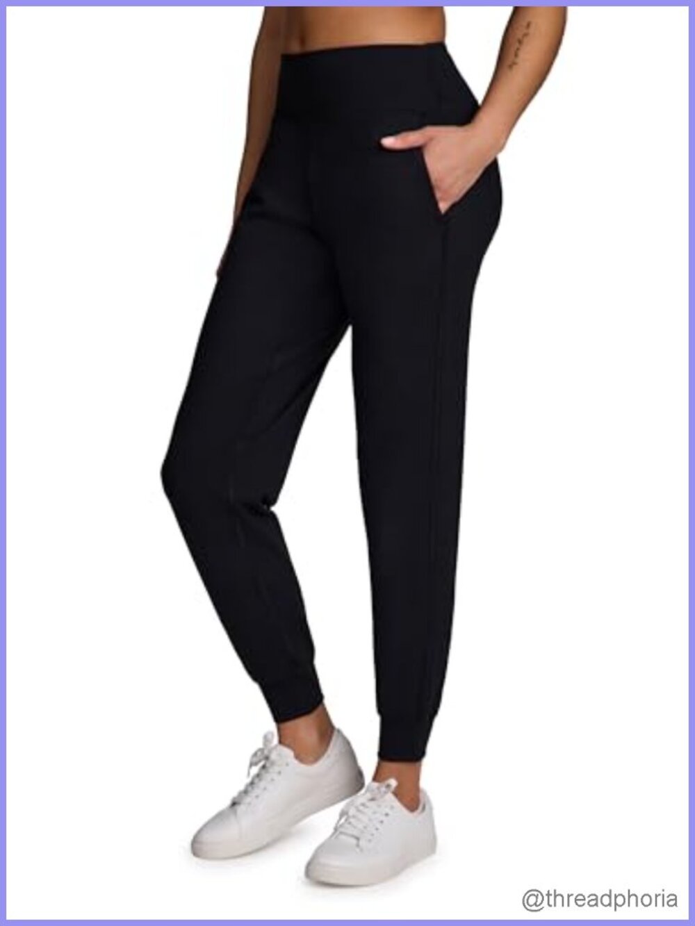 Buttery Soft Lightweight Joggers with Pockets, High Rise Tapered Lounge